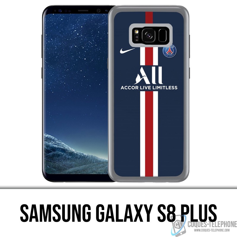Coque Samsung Galaxy S8 PLUS - Maillot PSG Football 2020