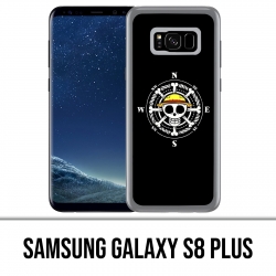 Samsung Galaxy S8 PLUS - Einteilige Kompass-Logo-Tasche
