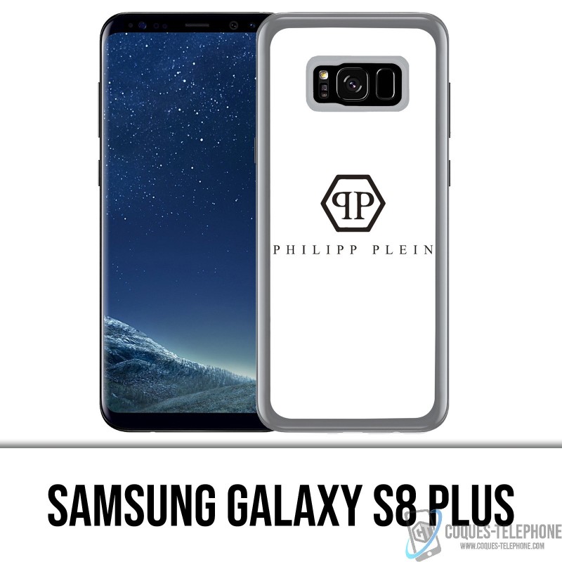 Marquesina Confirmación Galantería Funda para Samsung Galaxy S8 PLUS : Philipp Plein logo