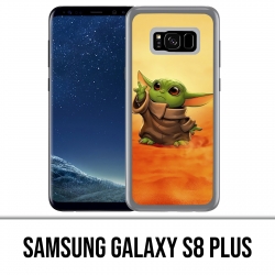 Coque Samsung Galaxy S8 PLUS - Star Wars baby Yoda Fanart