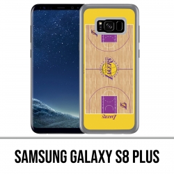Case Samsung Galaxy S8 PLUS - NBA Lakers Besketballfeld