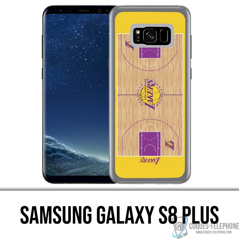 Case Samsung Galaxy S8 PLUS - NBA Lakers besketball field