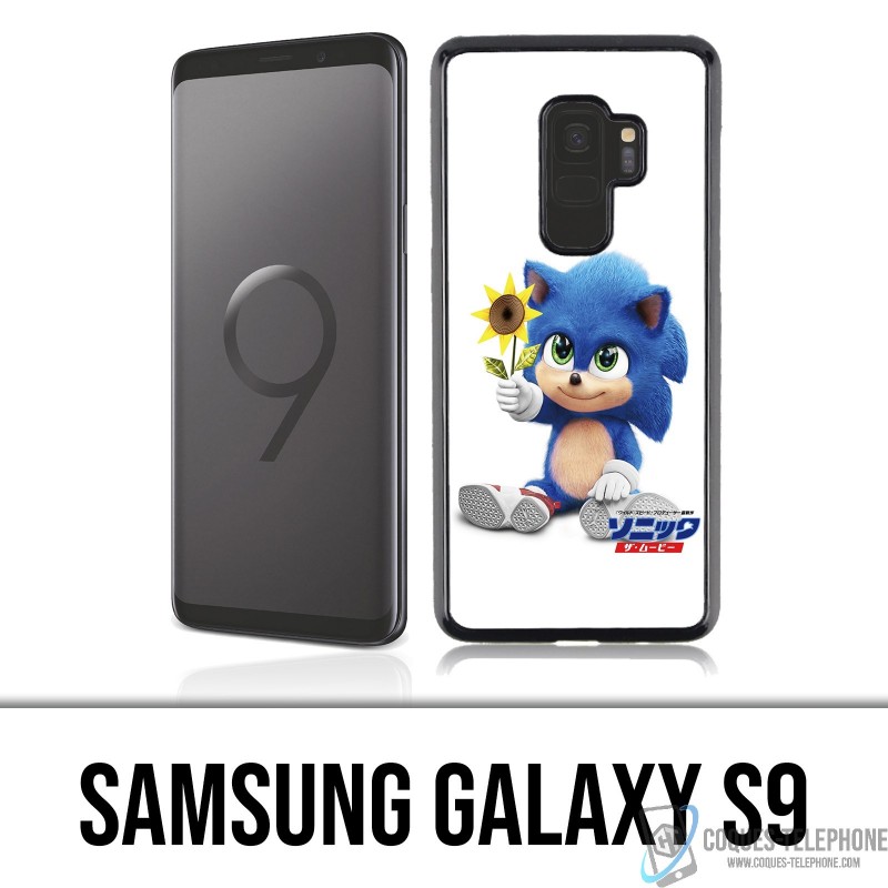 Funda Samsung Galaxy S9 - Película de Baby Sonic