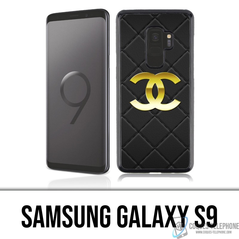 Samsung Galaxy S9 Case - Chanel-Leder-Logo