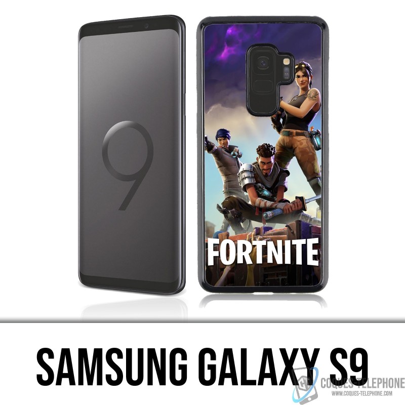 Funda Samsung Galaxy S9 - Cartel de Fortnite