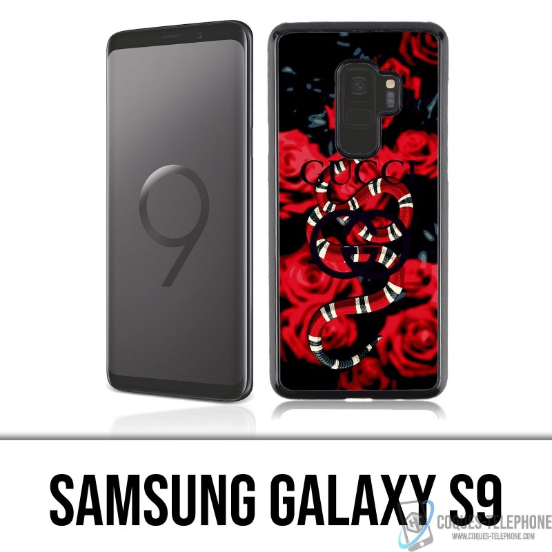Samsung Galaxy S9 Case - Gucci snake pink