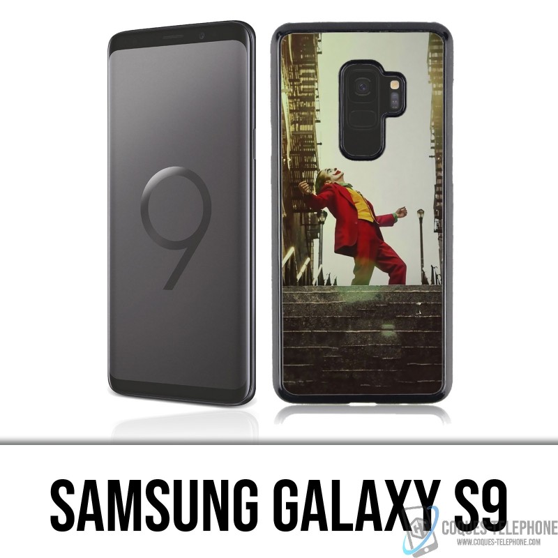Coque Samsung Galaxy S9 - Joker film escalier