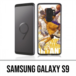 Coque Samsung Galaxy S9 - Kobe Bryant Cartoon NBA