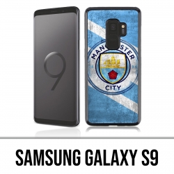 Coque Samsung Galaxy S9 - Manchester Football Grunge