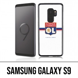 Coque Samsung Galaxy S9 - OL Olympique Lyonnais logo bandeau
