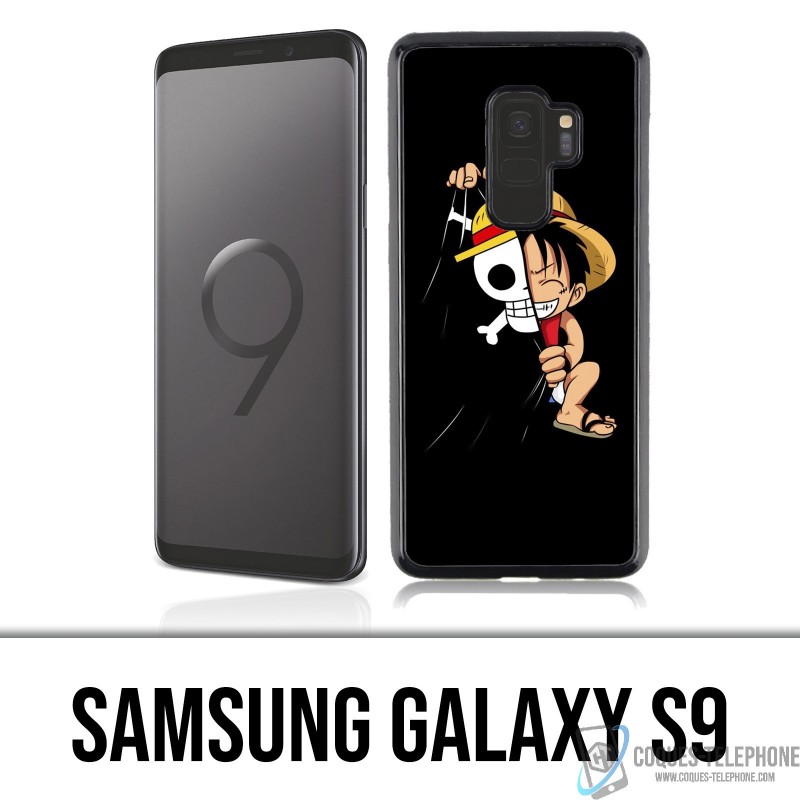 Funda Samsung Galaxy S9 - Bandera de una pieza del bebé Luffy