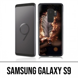 Coque Samsung Galaxy S9 - Plume feu