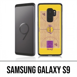 Funda Samsung Galaxy S9 - Campo de baloncesto de los Lakers de la NBA