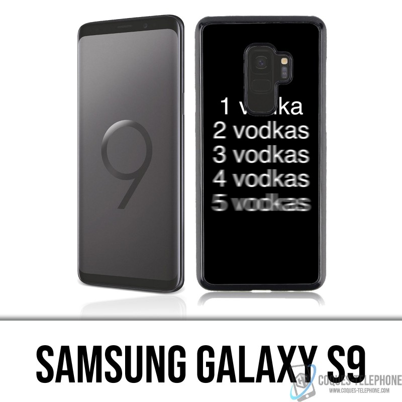 Samsung Galaxy S9 Funda - Efecto Vodka