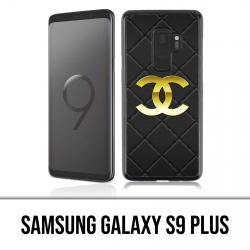 Samsung Galaxy S9 PLUS Case - Chanel Leather Logo