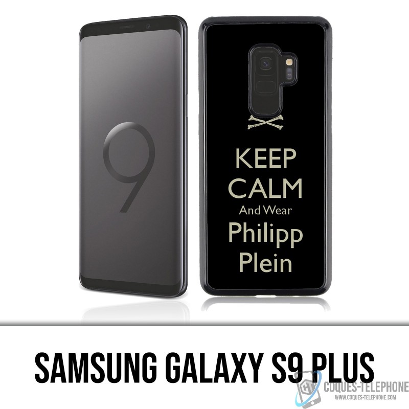 Coque Samsung Galaxy S9 PLUS - Keep calm Philipp Plein