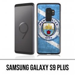 Coque Samsung Galaxy S9 PLUS - Manchester Football Grunge
