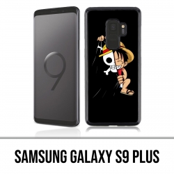 Coque Samsung Galaxy S9 PLUS - One Piece baby Luffy Drapeau