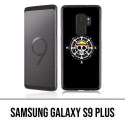 Samsung Galaxy S9 PLUS - Funda para el logo de la brújula de una pieza
