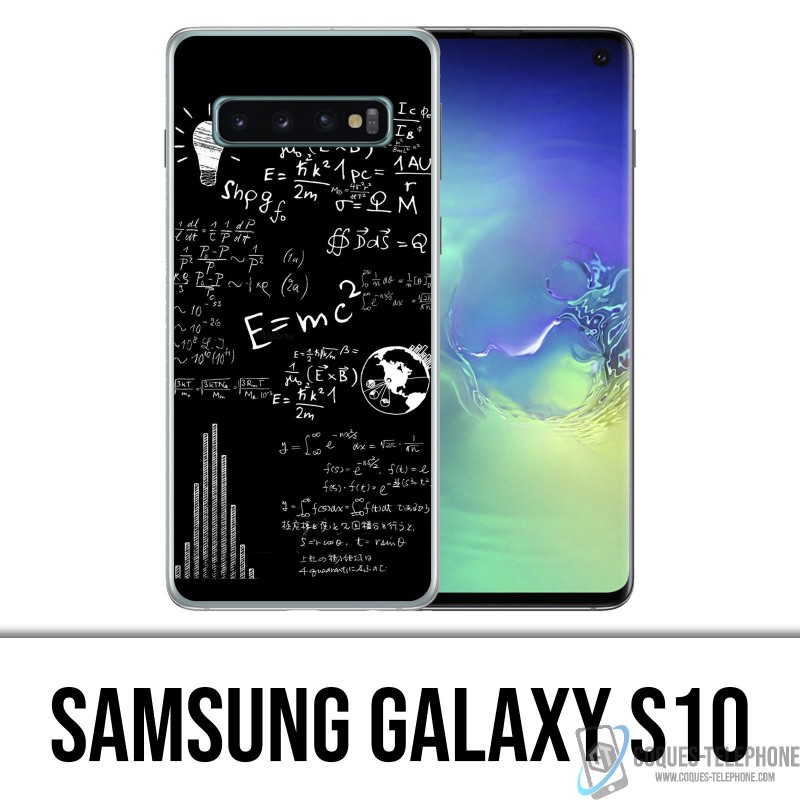 Samsung Galaxy S10 - E equals MC 2 chalkboard Case