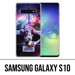 Samsung Galaxy S10 Case - Harley Quinn Raubvogel-Motorhaube