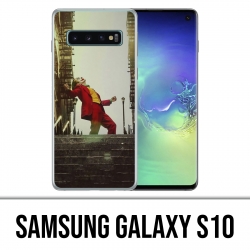 Coque Samsung Galaxy S10 - Joker film escalier