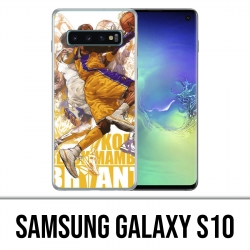 Coque Samsung Galaxy S10 - Kobe Bryant Cartoon NBA