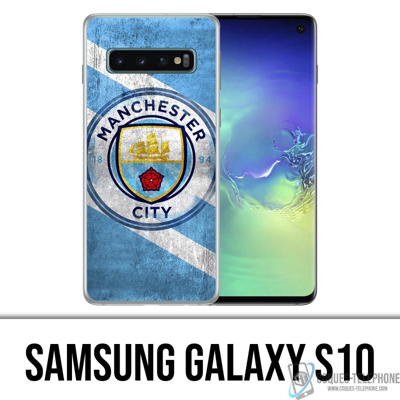 Funda Samsung Galaxy S10 - Manchester Football Grunge