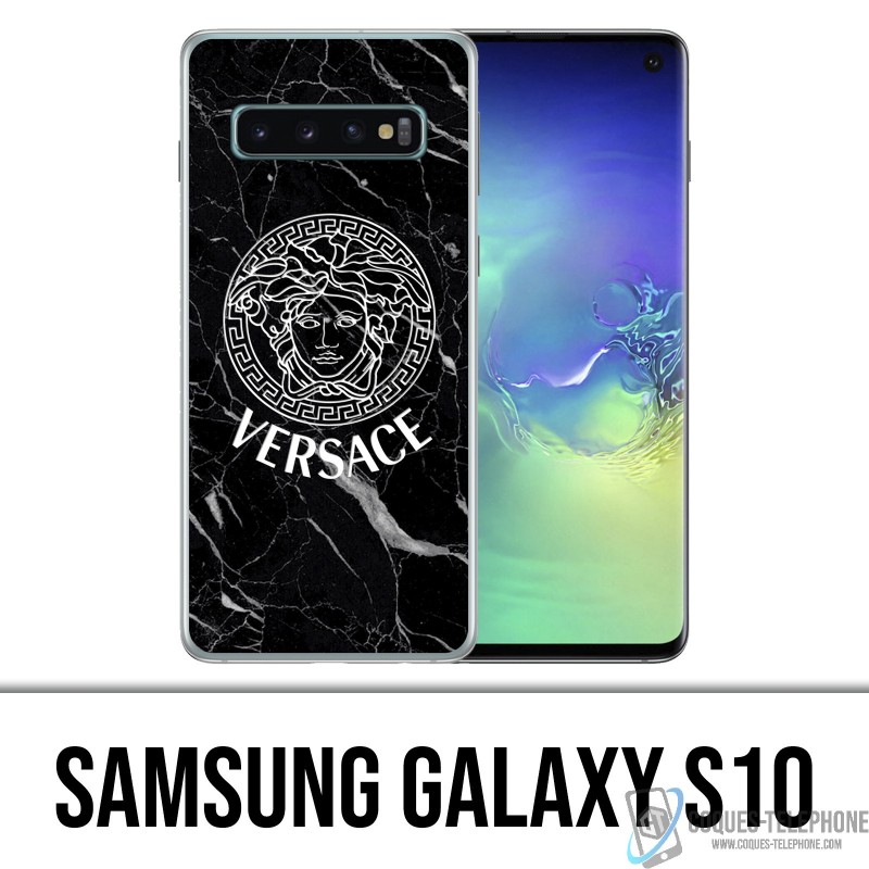 Samsung Galaxy S10 Case - Versace marble black