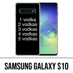 Samsung Galaxy S10 Funda - Efecto Vodka