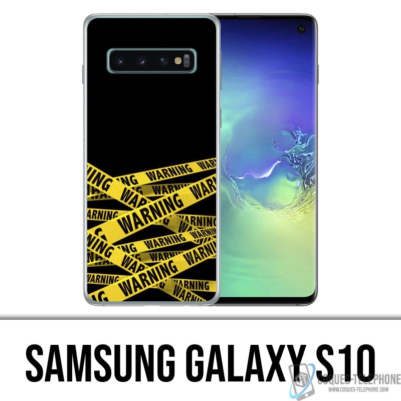 Funda Samsung Galaxy S10 - Advertencia