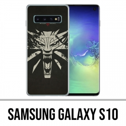 Coque Samsung Galaxy S10 - Witcher logo