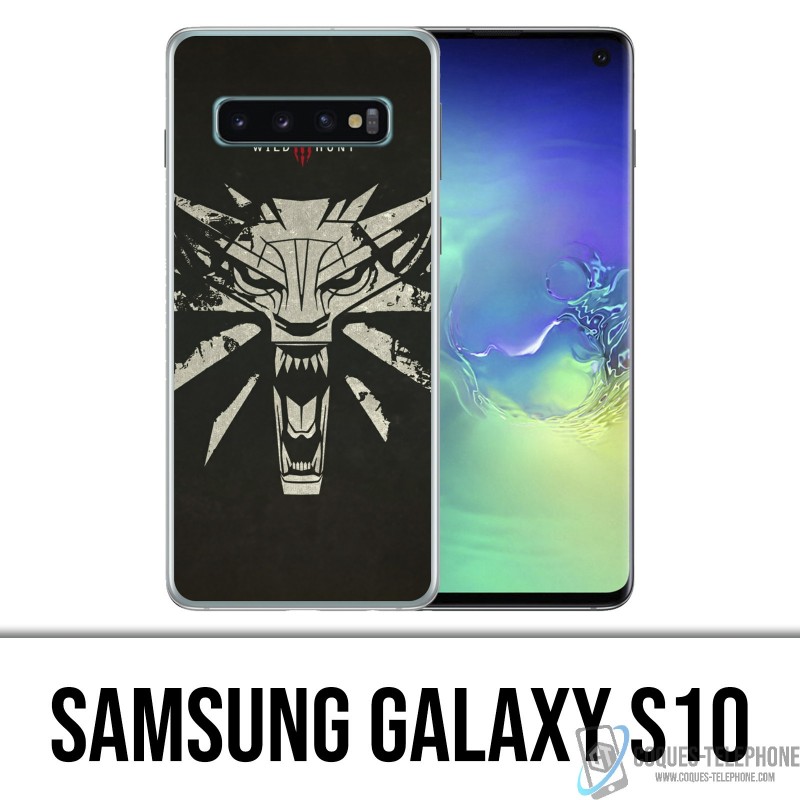 Samsung Galaxy S10 Case - Witcher logo