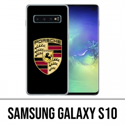 Samsung Galaxy S10 Case - Porsche Logo Schwarz