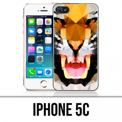 Coque iPhone 5C - Tigre Geometrique