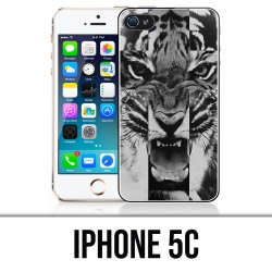 Coque iPhone 5C - Tigre Swag 1