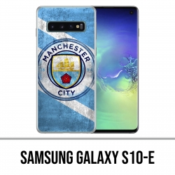 Samsung Galaxy S10e Hülle - Manchester Football Grunge