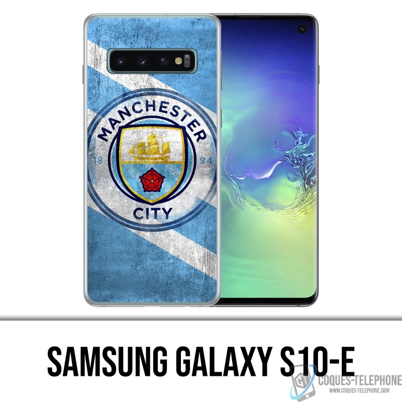 Samsung Galaxy S10e Case - Manchester Football Grunge