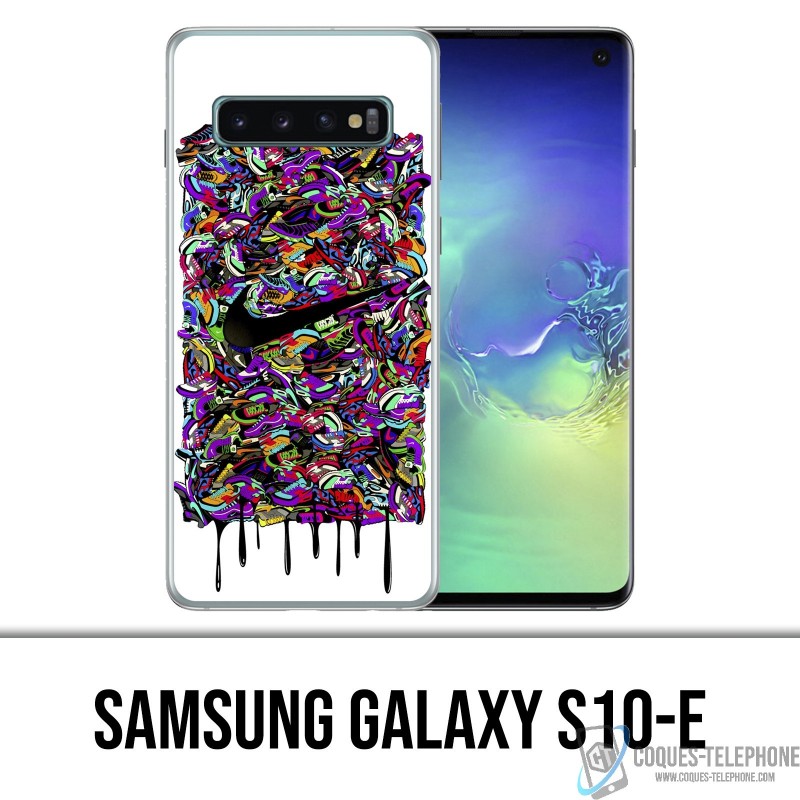 Coque Samsung Galaxy S10e - Nike Sneakers Art
