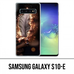 Coque Samsung Galaxy S10e - Plume feu