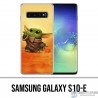 Samsung Galaxy S10e HartCasenkoffer - Star Wars-Baby Yoda Fanart