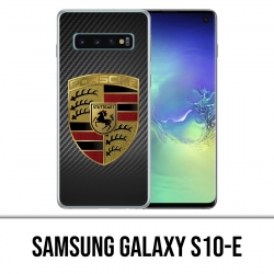 Samsung Galaxy S10e Case - Porsche Carbon Logo