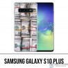 Coque Samsung Galaxy S10 PLUS - Billets Dollars rouleaux