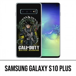 Coque Samsung Galaxy S10 PLUS - Call of Duty x Dragon Ball Saiyan Warfare