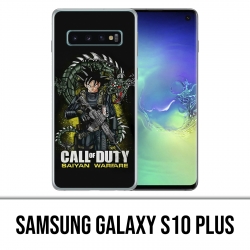 Samsung Galaxy S10 PLUS Case - Aufruf der Pflicht x Dragon Ball Saiyan Warfare