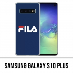 Samsung Galaxy S10 PLUS Custodia - Logo Fila