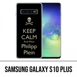Coque Samsung Galaxy S10 PLUS - Keep calm Philipp Plein
