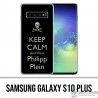Samsung Galaxy S10 PLUS Case - Keep calm Filipino Full