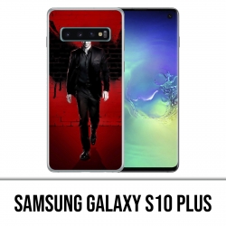 Coque Samsung Galaxy S10 PLUS - Lucifer ailes mur