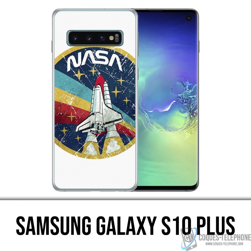Coque Samsung Galaxy S10 PLUS - NASA badge fusée